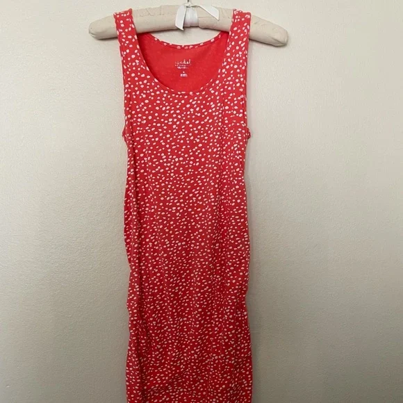 isabel maternity dress Casual L Peach baby showers and beyond. Ingrid & Isabel Maternity Satin